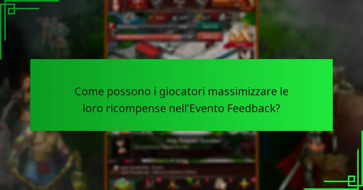 Quali sono i Premi di Traguardo nell’Evento Feedback?