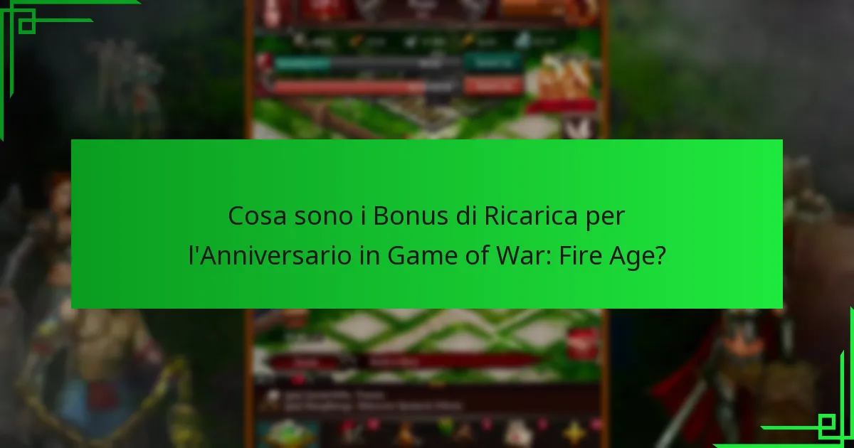 Quali strategie massimizzano i benefici dei Bonus di Ricarica per l’Anniversario?