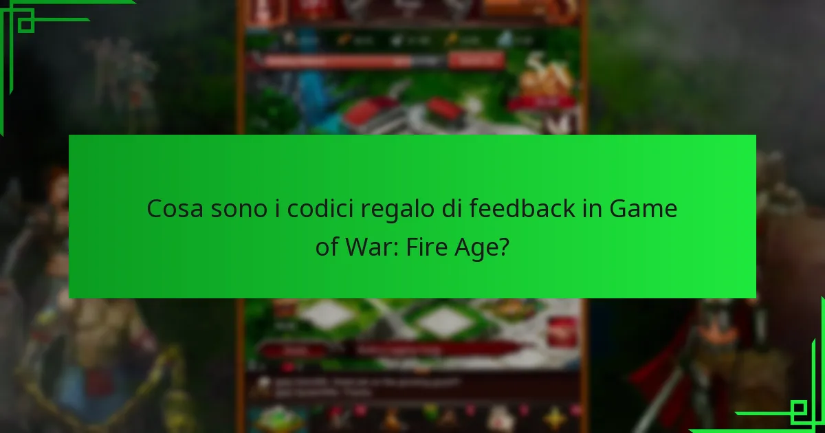 Dove possono i giocatori trovare i codici regalo attuali per Game of War: Fire Age?