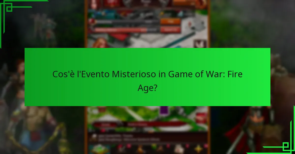 Quali sono gli acquisti in-game legati all’Evento Misterioso?