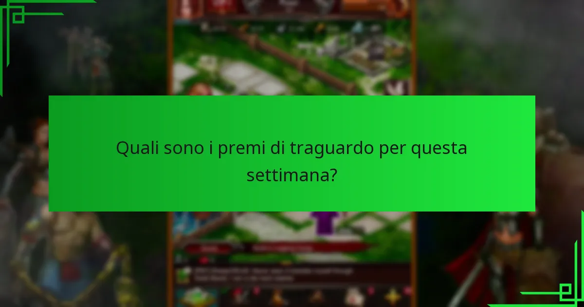 Quali sono le intuizioni della comunità disponibili per gli eventi settimanali?