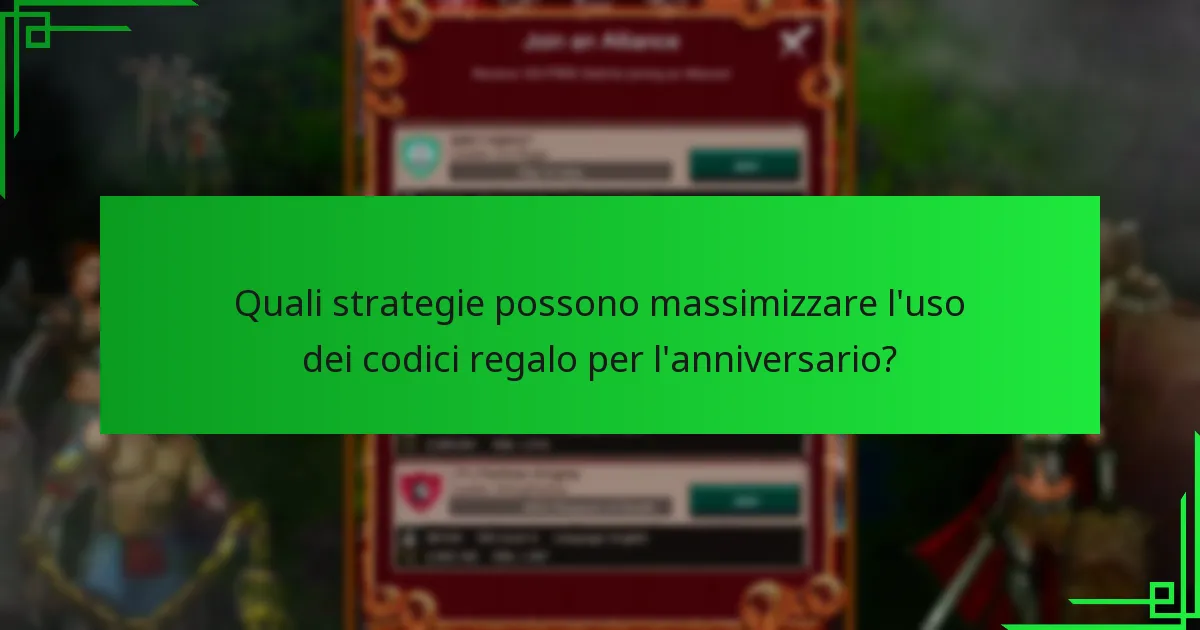 Quali strategie possono massimizzare l’uso dei codici regalo per l’anniversario?